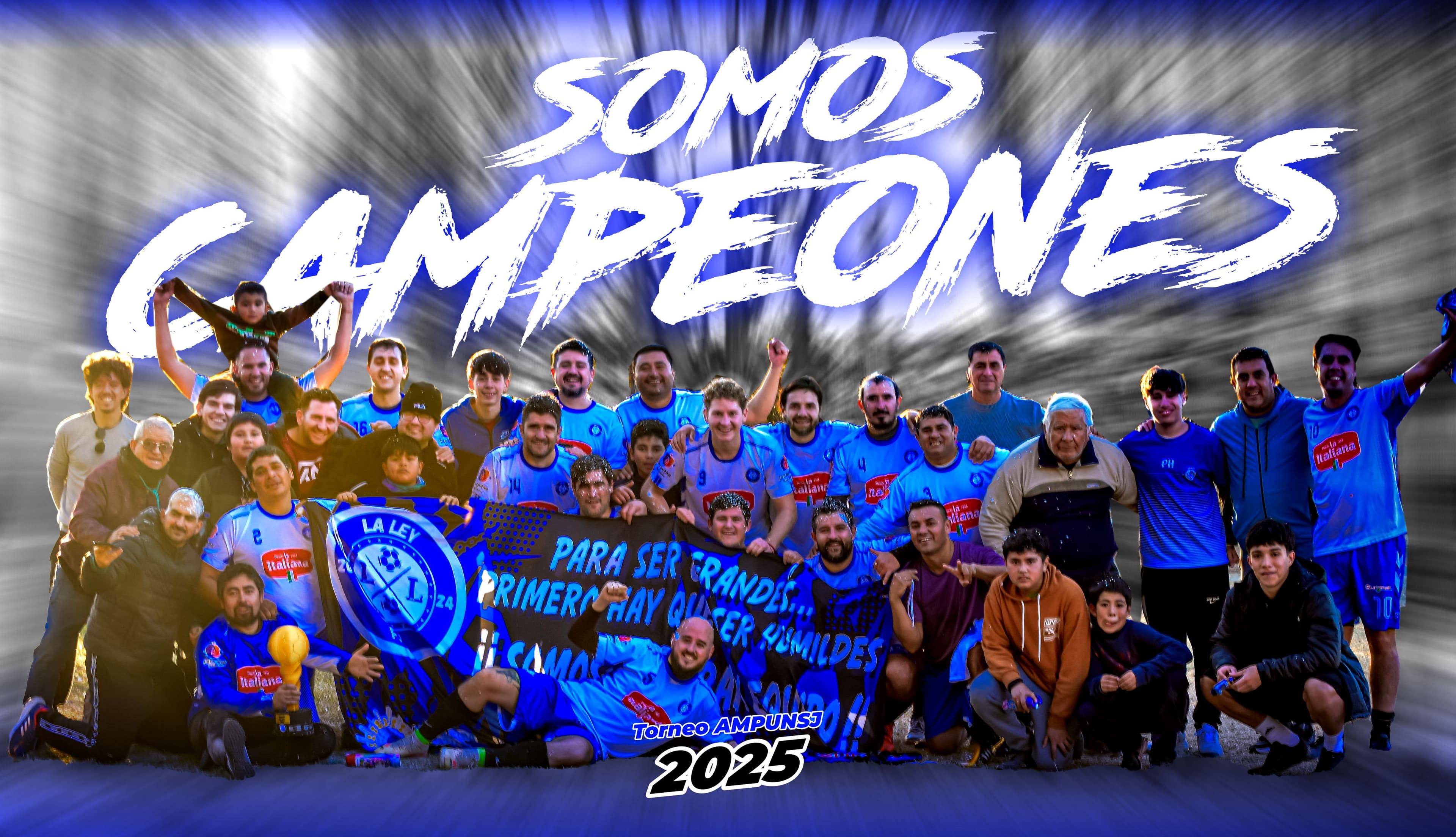 Señores somos Campeones!